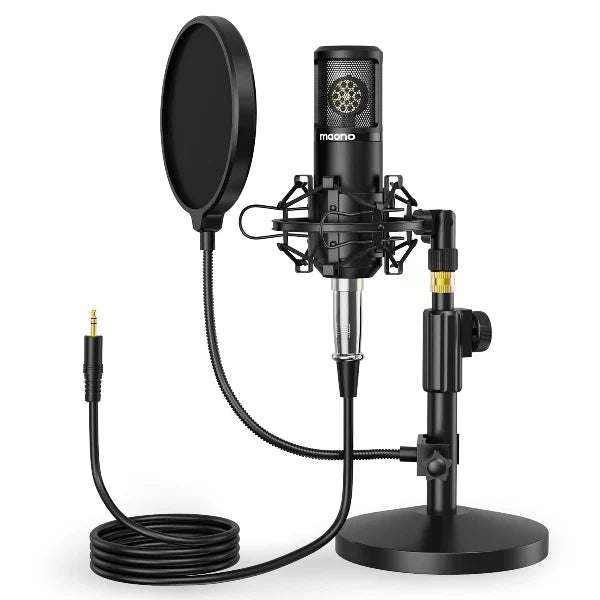 Micrófono Maono PM360 XLR- 3.5mm 30Hz para podcast