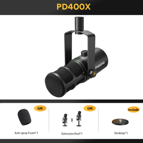 PD400X USB PODCASTING MICROPHONE 