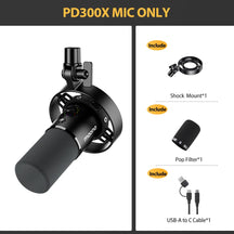 MAONO PD300X USB/XLR Dynamic Microphone