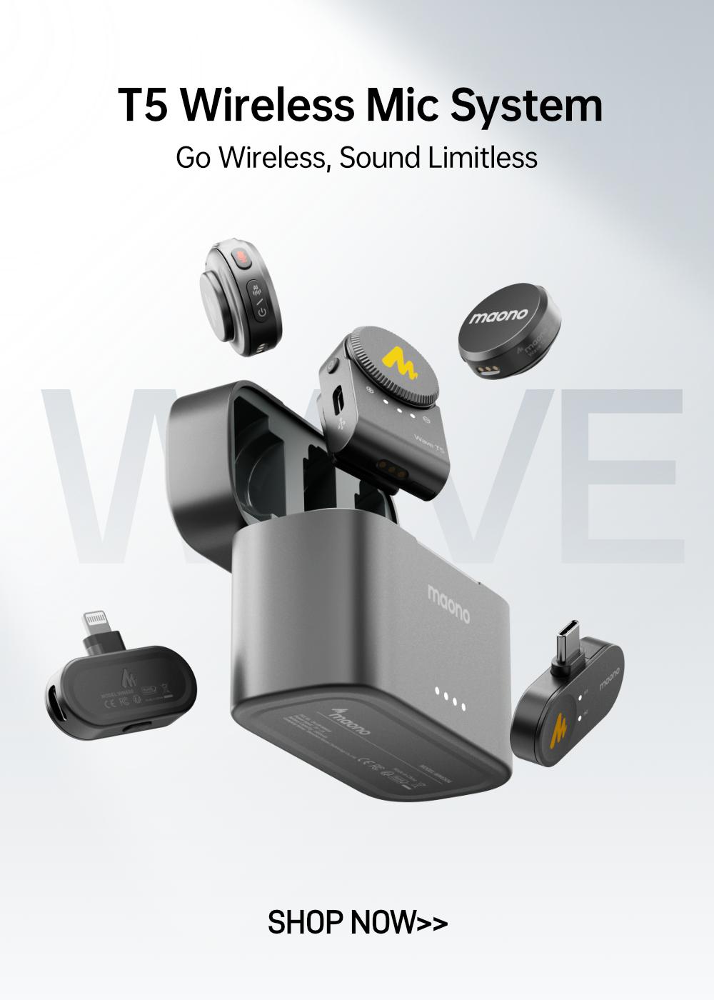 Wave T5 wireless microphone 02