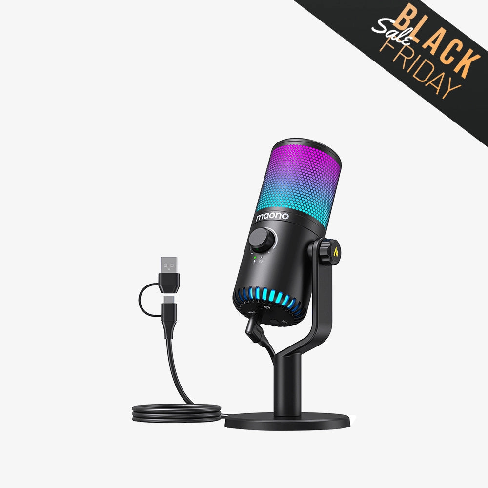 MAONO DM30RGB Microphone de jeu USB