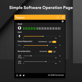 MAONO AU-A04E USB Microphone for Podcast