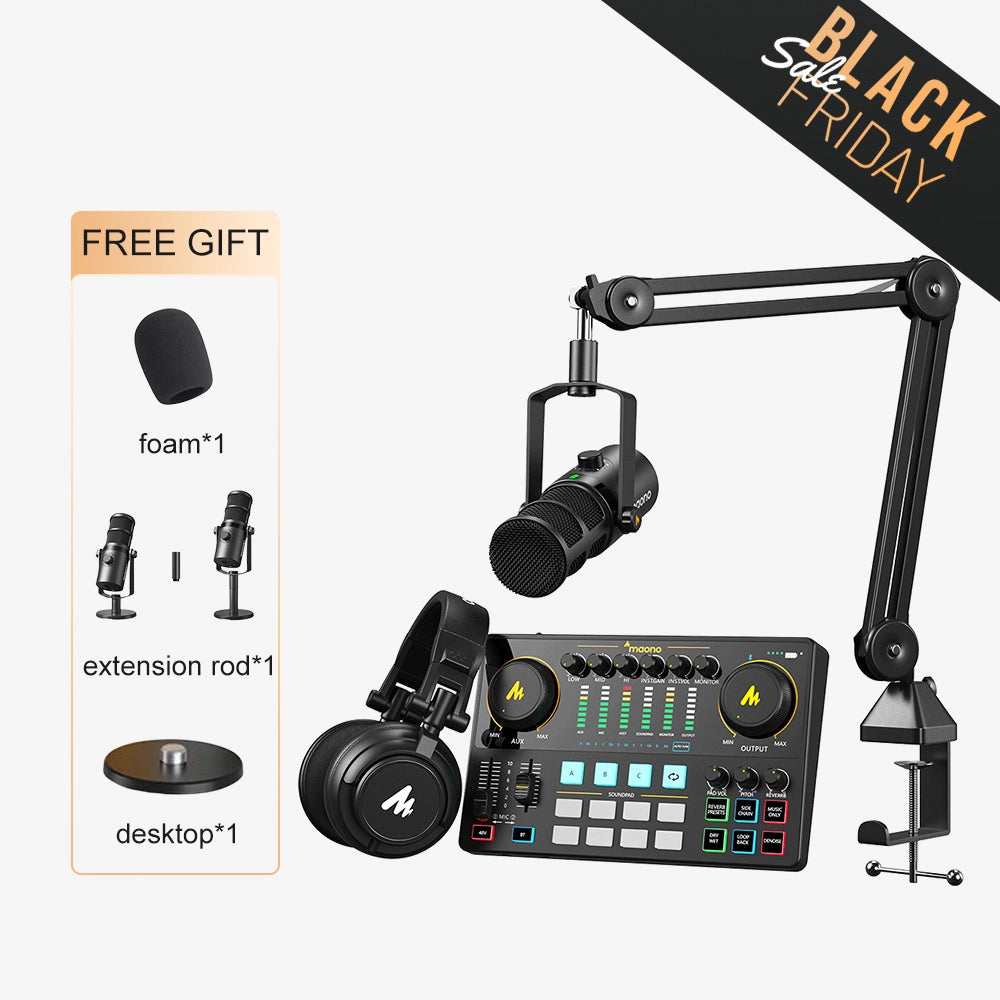 Supreme Sound Quality Podcasting Equipment Bundle