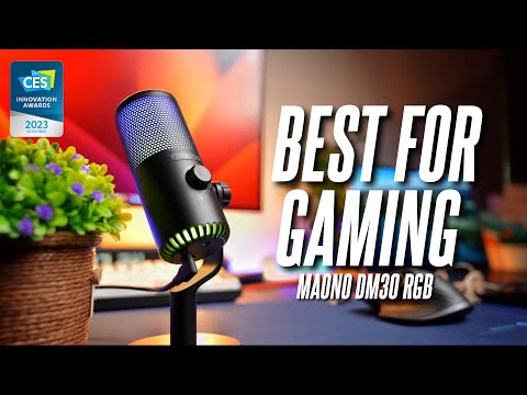 MAONO DM30RGB Microphone de jeu USB